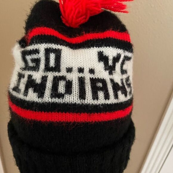 Go VC Indians Vintage Knit Adult Hat - Picture 2 of 15